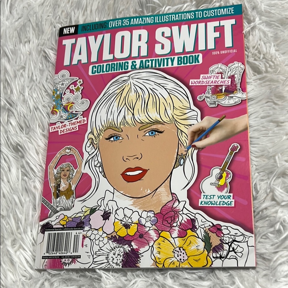 Taylor Swift New Coloring & Activity Book